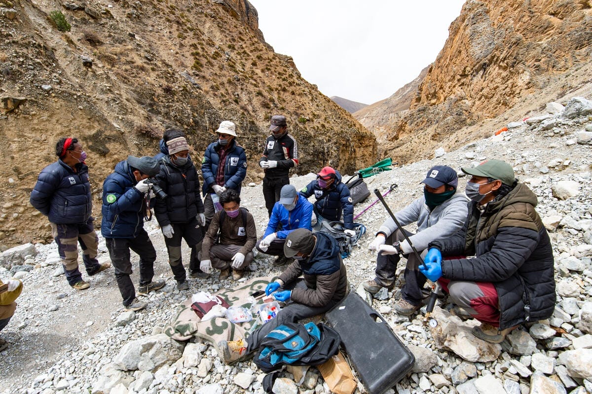Equipaggiamento per il team di ricerca